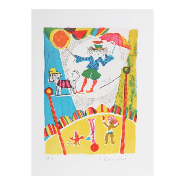 Tightrope Act From a Little Circus, Judith Bledsoe For Sale