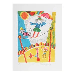 Tightrope Act From a Little Circus, Judith Bledsoe