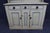 Mid 19th Century 19th Century Welsh Painted Pine Cupboard Hutch With Plate Rack For Sale - Image 5 of 16