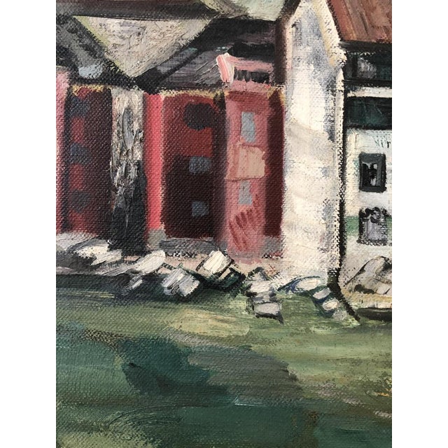 1930s Lucien Schwob, Le Brassus, Vallée de Joux, 1930, Oil on Canvas, Framed For Sale - Image 5 of 12