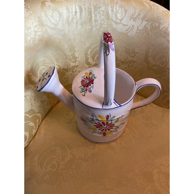 1970s 1970s Ceramic Watering Can For Sale - Image 5 of 6
