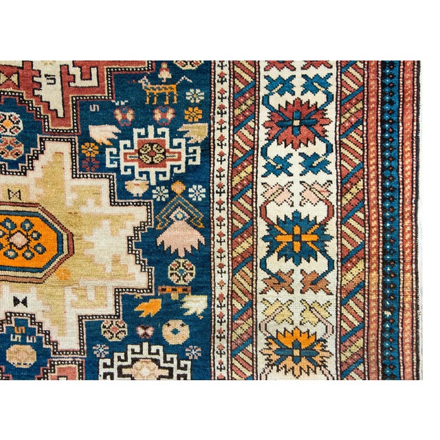 Tribal Early 20th Century Persian Shirvan Rug For Sale - Image 3 of 15