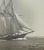 Metal Original Edwin Levick '3 Masted Sailboat at Full Mast' Gelatin Silver Photograph For Sale - Image 7 of 9