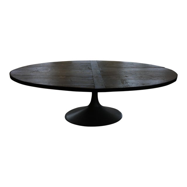 Restoration Hardware Aero Reclaimed Wood Dining Table Chairish