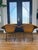 Knoll Vintage Harry Bertoia for Knoll Diamond Chairs in Original Mustard Upholstery — Pair For Sale - Image 4 of 15