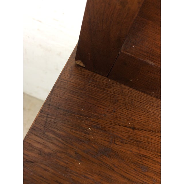 Mid Century Modern Two Piece Shelving Unit With Caned Cabinet and Drawer For Sale - Image 17 of 18