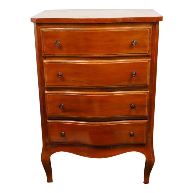 Antique Chest of Drawers in Fine Wood For Sale