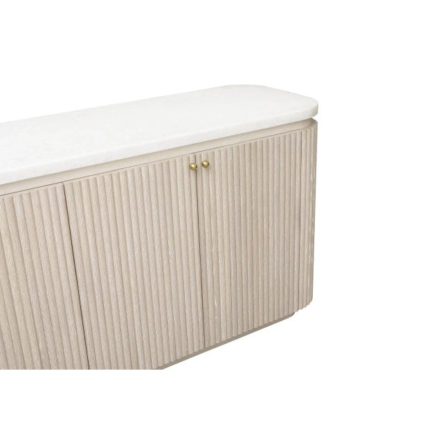 Wood Corey Damen Jenkins for Maitland-Smith Morghan Credenza For Sale - Image 7 of 12