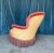 Metal Pair of Large Napoleon III Armchairs in Gold and Red For Sale - Image 7 of 12
