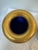 Ceramic Caroline Whyman Golden Striped Vases, Set of Two For Sale - Image 7 of 12