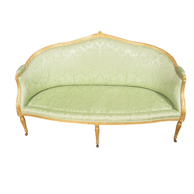 Wood George III Giltwood Sofa For Sale - Image 7 of 12