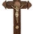 Antique American Tramp Art Carved Wood Crucifix John Zadora Pennsylvania 1900 For Sale - Image 16 of 17