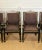 1980s Hollywood Regency Black Lacquer and Satin Dining Armchairs – Set of 8 For Sale - Image 4 of 13