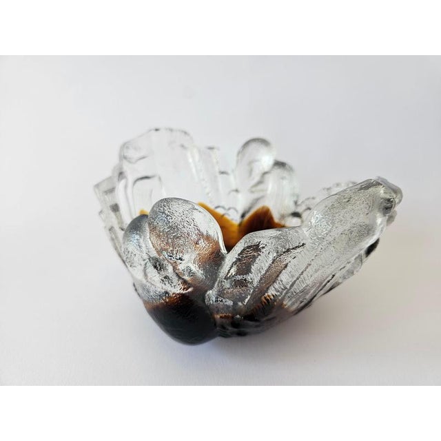 Mid-Century Glass Bowl by Pertti Santalahti for Humppila, Finland, 1960s For Sale - Image 10 of 16
