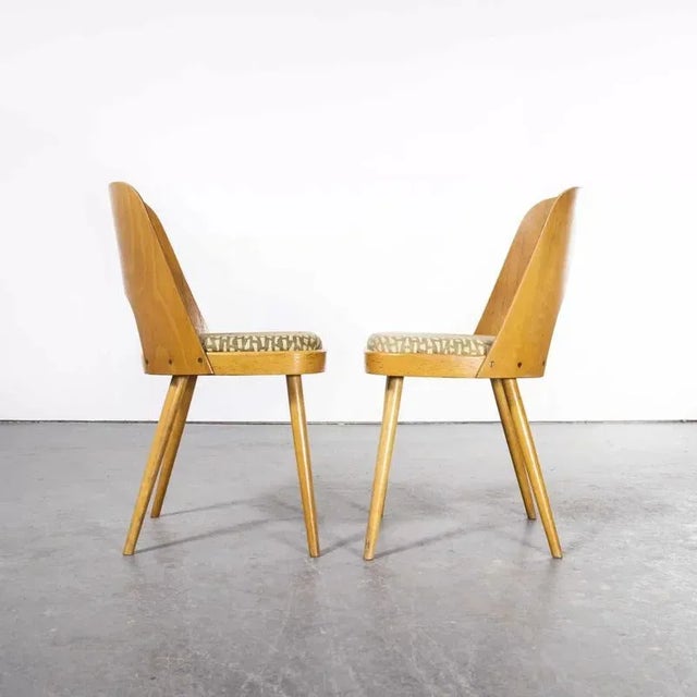 Vintage Dining Chairs by Oswald Haerdtl, 1960s, Set of 2 For Sale - Image 3 of 10