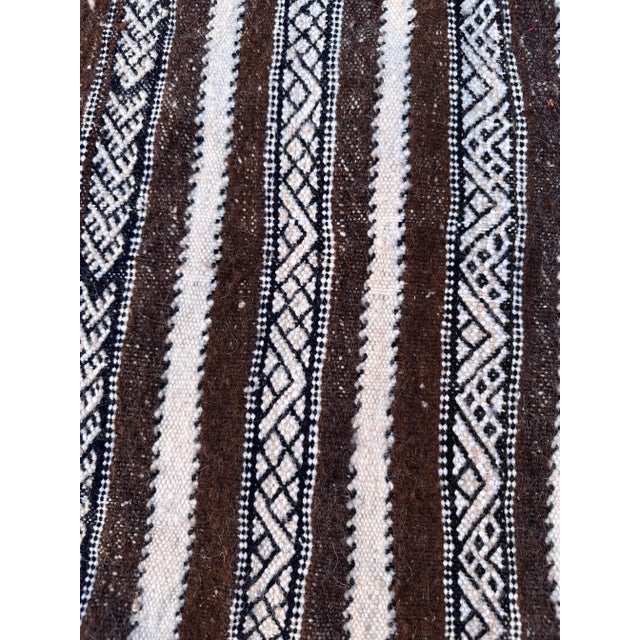 Moroccan Vintage Handira Blanket - 3'1" X 5'9" Ft For Sale - Image 12 of 12