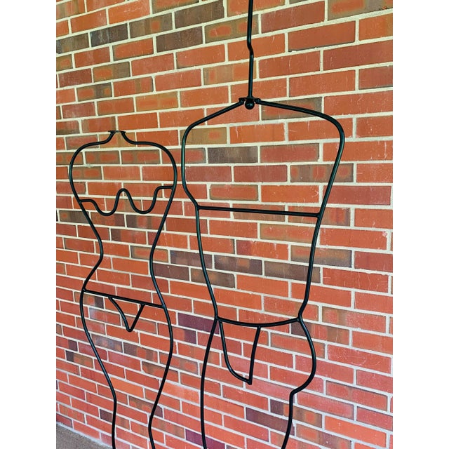 1980s Modernist Mannequin Display Form Coat Hat Rack Attributed to Laurids Lonborg - A Pair For Sale - Image 10 of 12