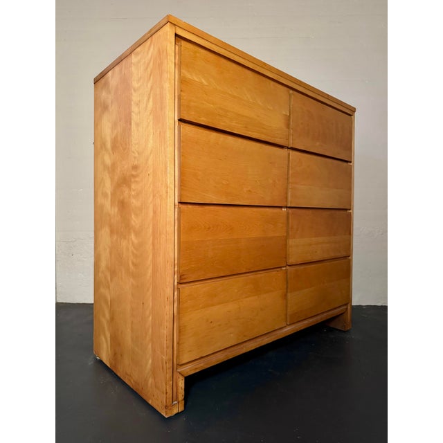 Wood 1950s Mid Century Modernmates Chest of Drawers by Leslie Diamond for Conant Ball For Sale - Image 7 of 11