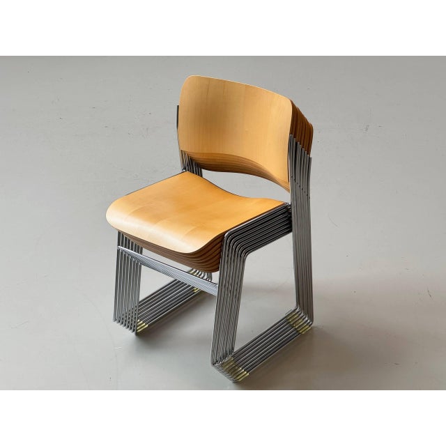 Classic model 40/4 chair, designed by american designer david rowland in 1964 and produced by the danish manufacturer...