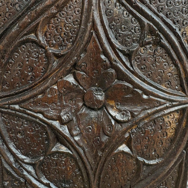 Set of 16th and 18th Century French Carved Panels on Custom Wall Mounts For Sale - Image 11 of 12