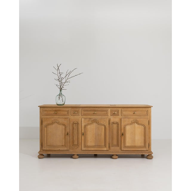 Oak Louis XIV Buffet For Sale - Image 9 of 9