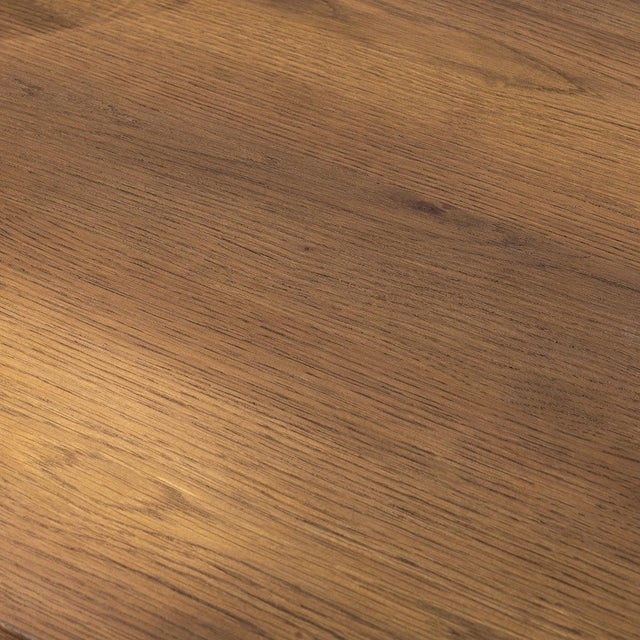 Brown Lena 2-Drawer Midcentury Modern Nightstand For Sale - Image 8 of 15