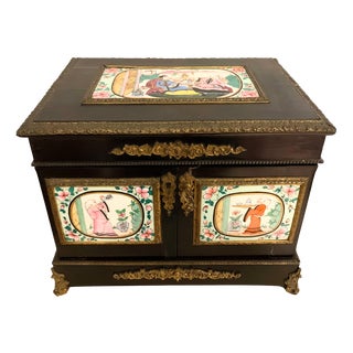 Napoleon III Liquor Cabinet, 1800s, Set of 20 For Sale