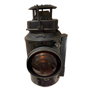 Early 19th Century Adams and Westlake "Adlake" Non-Sweating Caboose or Switch Lantern For Sale