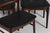 1970s Leather and Rosewood Dining Chairs by Henning Kjærnulf, 1970s, Set of 6 For Sale - Image 5 of 9