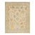 12 X 15 Designed Modern Floral Oushak Style Wool Rug Handmade in Beige For Sale