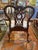 Chestnut Century Furniture Georgian Style Carved Solid Mahogany Armchair For Sale - Image 8 of 9