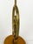 Wood Art Deco Sculptural Brass Table Lamp with Female Figure, Sweden, 1940s For Sale - Image 7 of 9