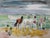 Gardians with horses in the camargue', gouache on art paper, by yves brayer (circa 1950s). A luminous artwork capturing...