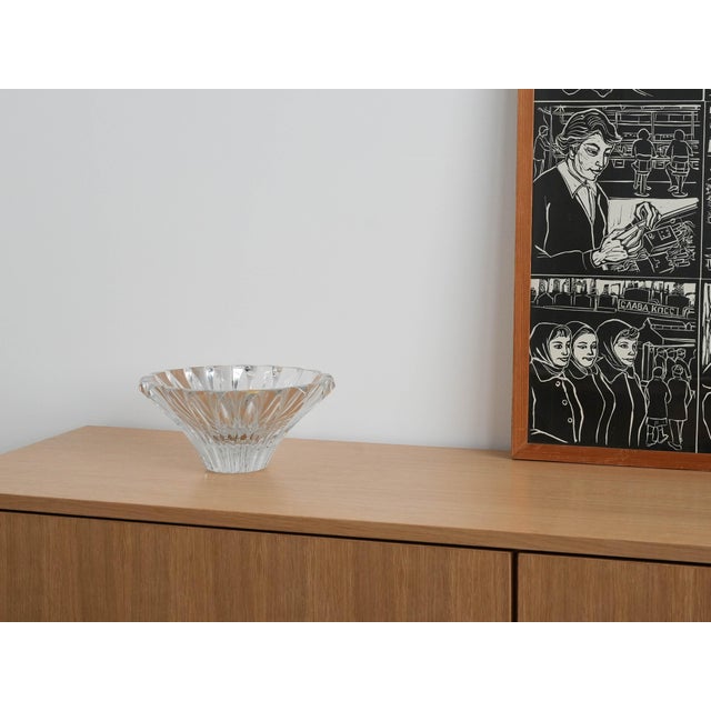 Glass Finnish Glass Bowl from Riihimäen Lasi, 1970s For Sale - Image 7 of 8