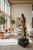 Monumental signed wood sculpture by Canadian artist Sigmund “Sig” De Tonancour, dated 1984. Known for his sensual and...