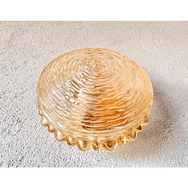 Vintage Amber Wall Lights, 1970s, Set of 2 For Sale - Image 6 of 10