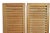 Set of Three Vintage Teak Shutter Doors / Wall Panels For Sale - Image 4 of 5