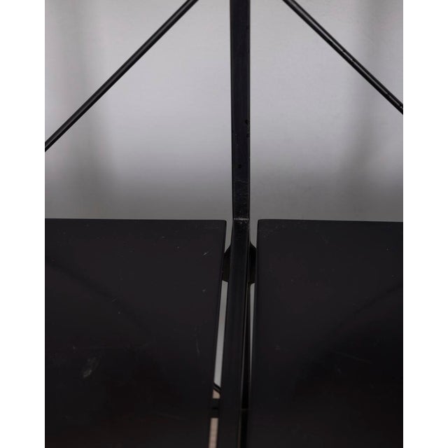 Metal Vintage Lariana Bench by Marco Seveso and Gigi Trezzi for Felicerossi, 1980s For Sale - Image 7 of 12