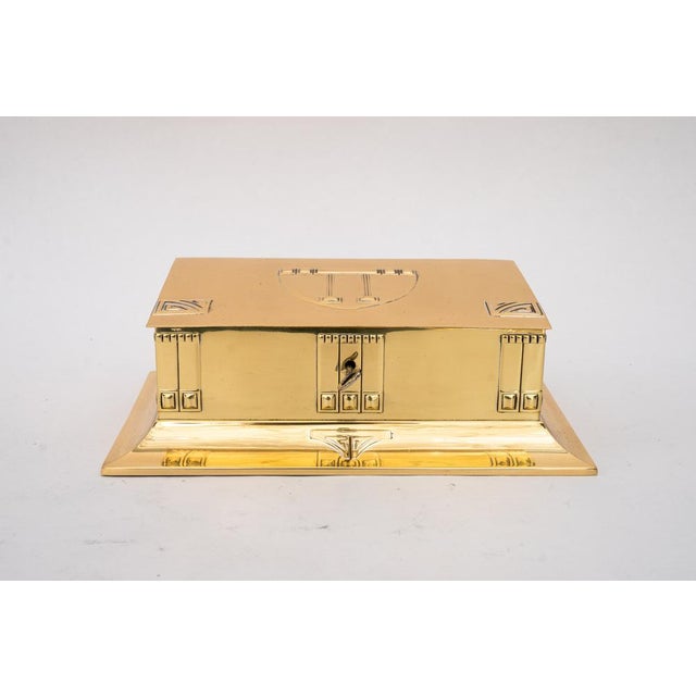 Art Deco Jewelry Box with Key, 1920s For Sale - Image 12 of 18