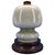 Mid 20th Century Italian Mid-Century Modern Opaline Shade Night Table Lamp, Mid 20th Century For Sale - Image 5 of 12