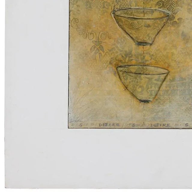 Melanie Millar "Desire/Desire" Contemporary Abstract 1994 For Sale - Image 4 of 5