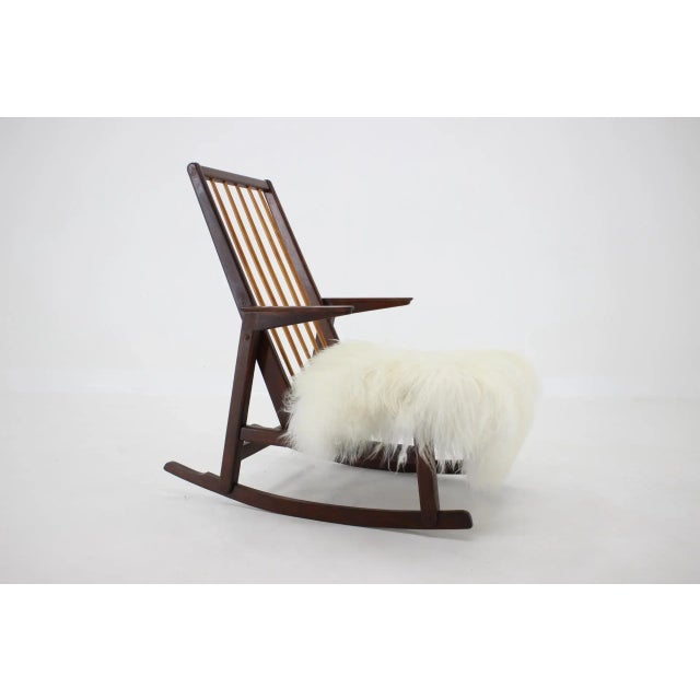 Rocking Chair from ULUV, Czechoslovakia, 1960s For Sale - Image 6 of 9
