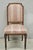 French Country Vintage French Country Provincial Style Carved Walnut Dining Side Chair Set of 4 For Sale - Image 3 of 15
