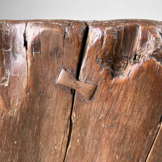 Meiji Tree Trunk Hibachi, Japan, 1890s For Sale - Image 6 of 18