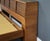Mid-Century Modern Walnut King Platform Bed by Barzilay For Sale - Image 3 of 12