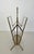 Maison Baguès 1940s Faux bamboo bronze and brass magazine rack by Maison Baguès For Sale - Image 4 of 12