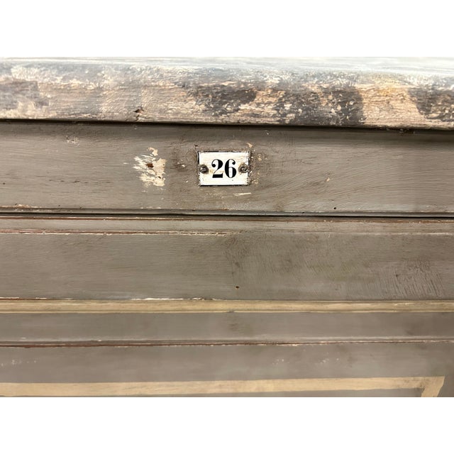 Late 18th Century 18th. Century Louis XVI Painted Enfilade For Sale - Image 5 of 12