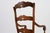 19th Century French Provincial Ladder‑back Armchair with Woven Rush Seat For Sale - Image 6 of 15