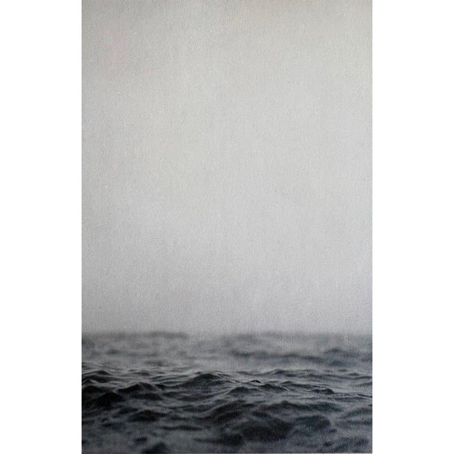 Dream state sea. This is a reproduction print and not an original print or photograph. The focus is soft; the movement is...