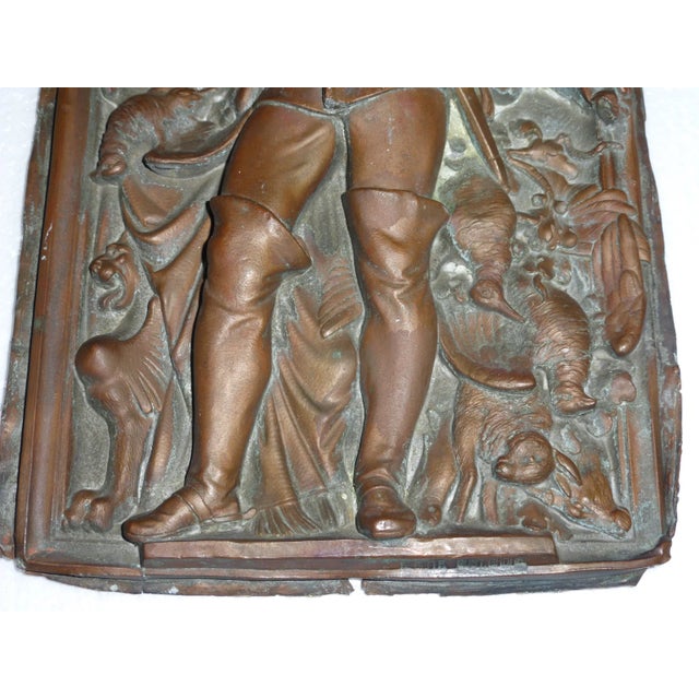 Antique Gustav Grohe German Bronze Wall Plaque Chairish